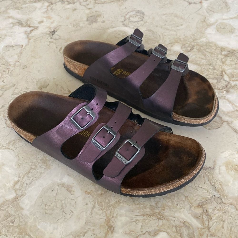 Birkenstock Florida Birko-flor Purple